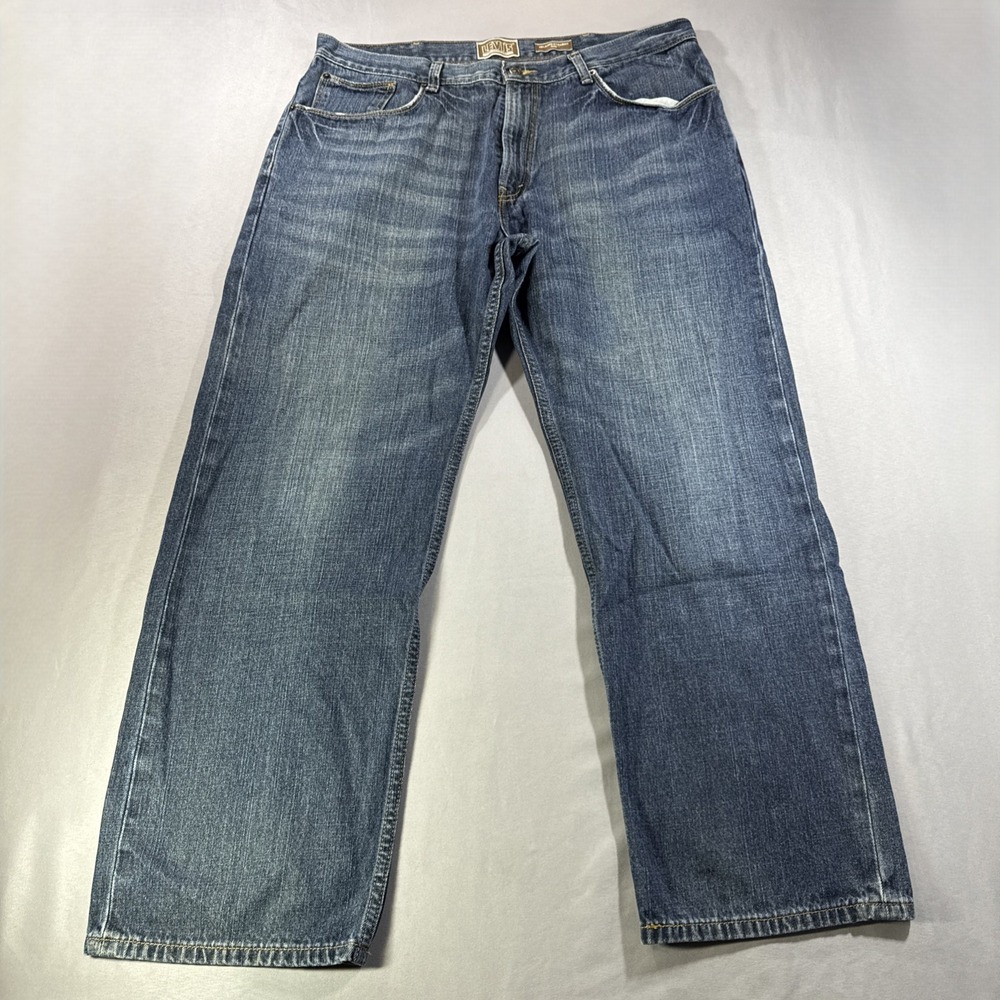 Levis 559 Relaxed Straight Jeans Mens 38x30 Medium Wash Blue Denim Cotton